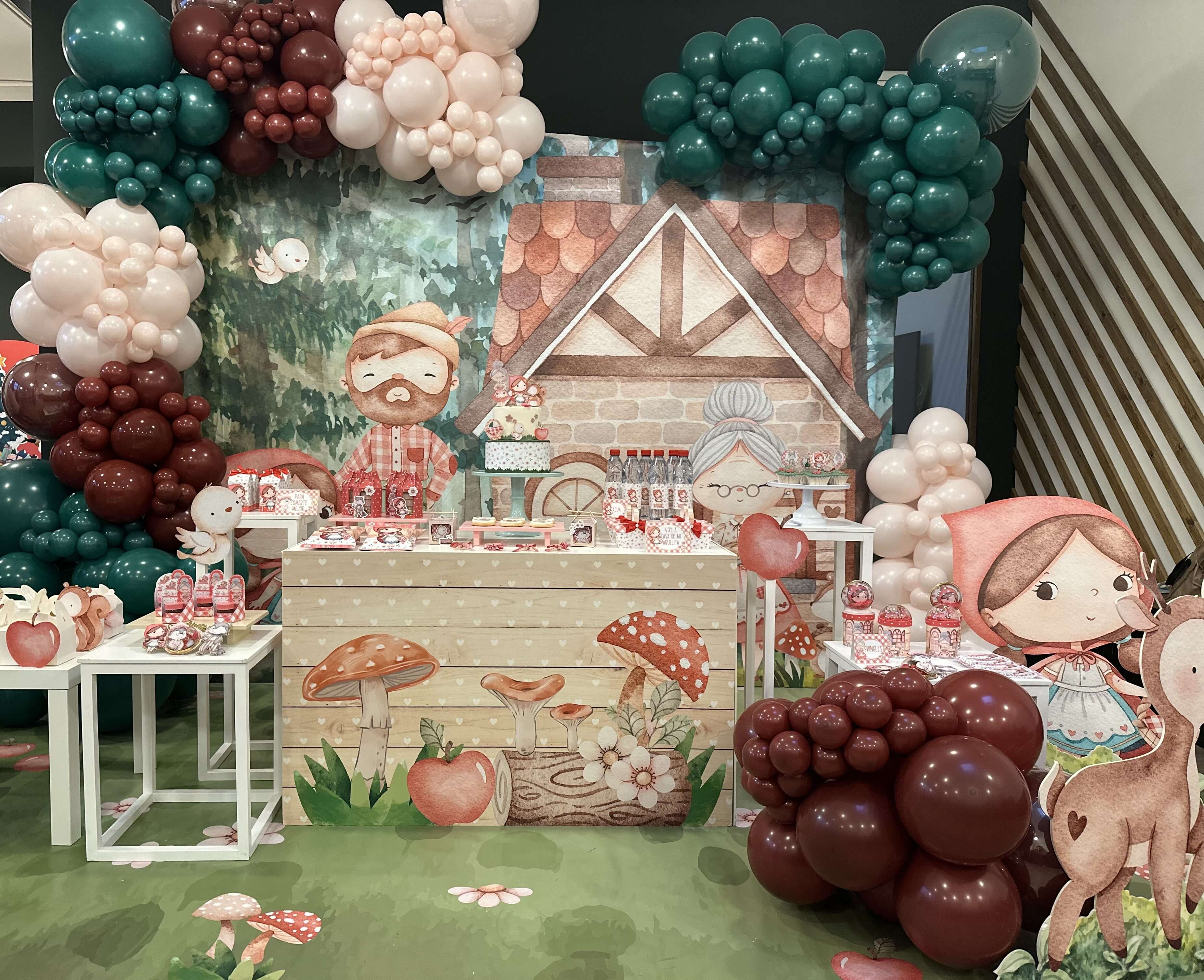 Pack Celebración - ejemplo de montaje