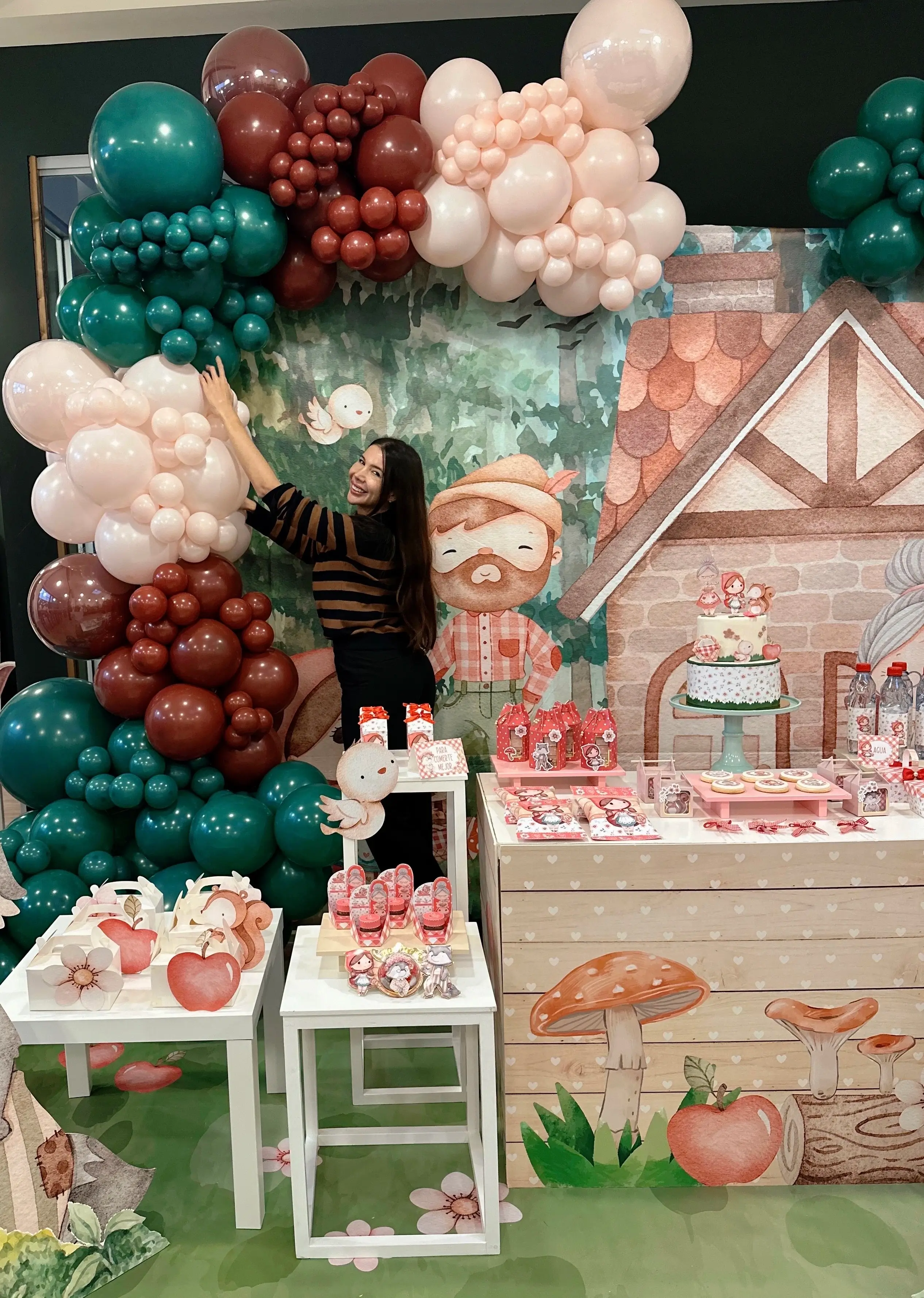 Proceso de trabajo en montaje realizado en Boadilla del Monte